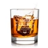 Premium Gifts for Dad Personalized Whiskey Glass Set with Wooden Box