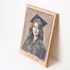 Printed Wood Photo Portrait Best Graduation Gift