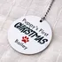 Puppy's First Christmas Personalized Pine Tree Ornament