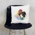 Personalised Rainbow Photo Cushion for Her