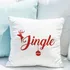 Reindeer Jingle Printed Christmas Pillow