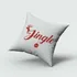 Reindeer Jingle Printed Christmas Pillow