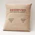 Reserved Designed Decorative Throw Pillow as Gift for Father
