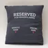 Reserved Designed Decorative Throw Pillow as Gift for Father