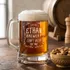 Retro Design Personalized Beer Mug