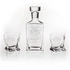 Retro Design Personalized Whiskey Decanter Set
