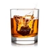 Retro Design Premium Personalized Whiskey Glass Set with Wooden Box