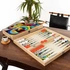 Retro Designed Handmade Modern Backgammon Set