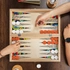 Retro Designed Handmade Modern Backgammon Set