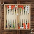 Retro Designed Handmade Modern Backgammon Set