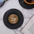 Retro Vinyl Coaster Set for Music Lovers