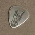 Rock'n Roll Designed Silver Guitar Pick