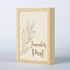 Personalised Wooden Picture Frame with Romantic Gift Box