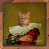 Royal Pet Oil Painting Design Personalized Photo Printed Framed Picture