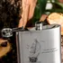 Sailboat Design Personalized Stainless Steel Whiskey Flask