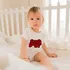 Santa Baby Newborn Bodysuit Christmas Gift