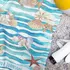 Seahell Design Personalised Beach Towel