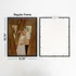 Self Adhesive Black Frames for 11.75 x15.75 inches Pictures - 2pcs Pack
