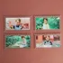 Set of 4 Magnetic Refrigerator Magnets with Photos