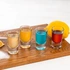 Set of 4 Shot Glass and Tray