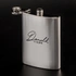 Personalised Stainless Steel Hip Flask 7 Oz Engraved Gift