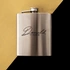 Personalised Stainless Steel Hip Flask 7 Oz Engraved Gift
