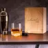 Signature Design Chicago Whiskey Glasses Set in Wooden Box
