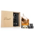 Personalised Whiskey Glass Set with Engraved Wooden Box