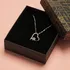 Silver Necklace Romantic Gift Box for Her