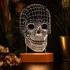Skull Design 3D Led Lamp