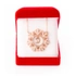 Snowflake with Initial Silver Rose Gold Finish Necklace Pendant