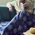 Snowflake Design Unisex TV Blanket for Cosy Comfort