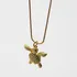 Sparkling Gemstone Turtle Pendant