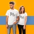 Special Date Written Dear Combination T-Shirt for Couples