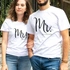 Special Date Written Dear Combination T-Shirt for Couples