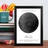 Special Day's Star Map Framed Picture