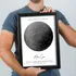 Special Day's Star Map Framed Picture
