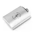 Stainless 8 Oz Steel Flask with Personalized Name Logo