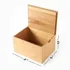 Elegant Beechwood Keepsake Box with Sliding Lid