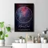 Starry Sky Map Galaxy-themed Canvas Art 15.75 x 23.5