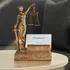 Themis Goddess of Justice Desk Cardholder Statue 18.5 cm