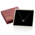 Stony Snowflake Silver Necklace