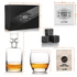 Elegant Louisville Whiskey Set with Glasses and Stones