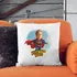 Super Mom Personalized Cartoon Pillow