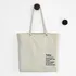 Today Motivational Message Canvas Tote Bag for Women