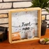 Travel Fund Design Wooden Money Box