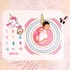Personalised Unicorn Baby Milestone Blanket for Memorable Photos
