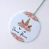 Personalised Unicorn Tree Ornament for Kids and Babies