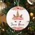Personalised Unicorn Tree Ornament for Kids and Babies