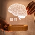 Brainy Banter 3D LED Lamp for Home and Office Decor